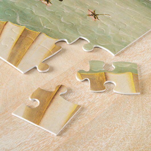 Sandro Botticelli Birth of Venus Zephyrus, chloris Legpuzzel (Zijkant)