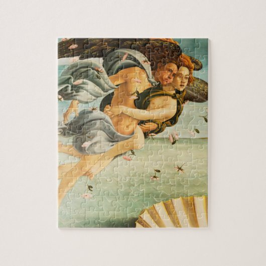 Sandro Botticelli Birth of Venus Zephyrus, chloris Legpuzzel (Verticaal)