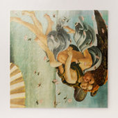 Sandro Botticelli Birth of Venus Zephyrus, chloris Legpuzzel (Horizontaal)