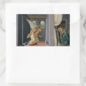 Sandro Botticelli - De aankondiging Rechthoekige Sticker (Tas)