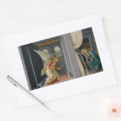 Sandro Botticelli - De aankondiging Rechthoekige Sticker (Envelop)