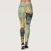Sandro Botticelli "De geboorte van Venus - collage Leggings (Achterkant)
