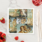 Sandro Botticelli "De geboorte van Venus - collage Servet (Insitu)