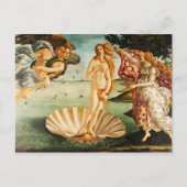 Sandro Botticelli De geboorte van Venus Fine Art Briefkaart (Voorkant)