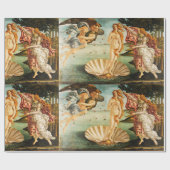 Sandro Botticelli De geboorte van Venus Fine Art Cadeaupapier (Vlak)