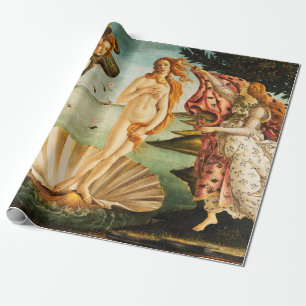 Sandro Botticelli De geboorte van Venus Fine Art Cadeaupapier