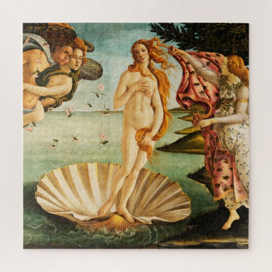 Sandro Botticelli De geboorte van Venus Fine Art Legpuzzel (Verticaal)