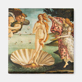 Sandro Botticelli De geboorte van Venus Fine Art Magneet