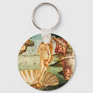 Sandro Botticelli De geboorte van Venus Fine Art Sleutelhanger