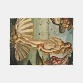 Sandro Botticelli - De geboorte van Venus Fleece Deken (Voorkant (Horizontaal))