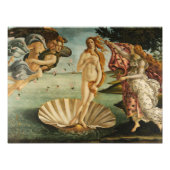 Sandro Botticelli - De geboorte van Venus Foto Afdruk (Voorkant)