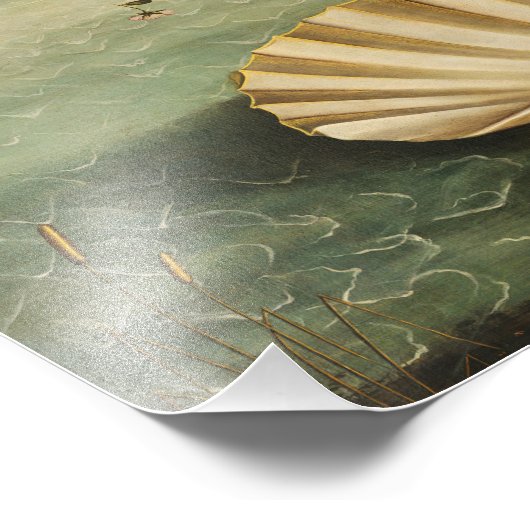 Sandro Botticelli - De geboorte van Venus Foto Afdruk (Hoek)