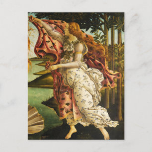 Sandro Botticelli "De Geboorte van Venus - Hora" P Briefkaart