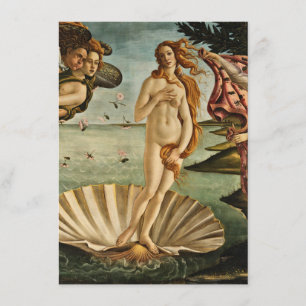 Sandro Botticelli - De geboorte van Venus Kaart