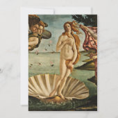 Sandro Botticelli - De geboorte van Venus Kaart (Voorkant)