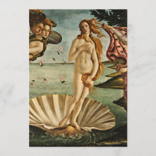 Sandro Botticelli - De geboorte van Venus Kaart