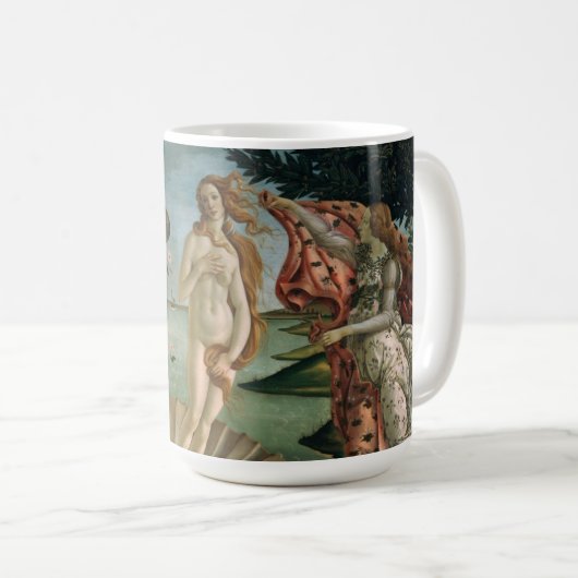 Sandro Botticelli | De geboorte van Venus Koffiemok (Voorkant rechts)