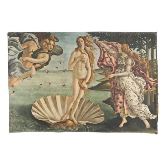 Sandro Botticelli - de geboorte van Venus Kussensloop (Voorkant)
