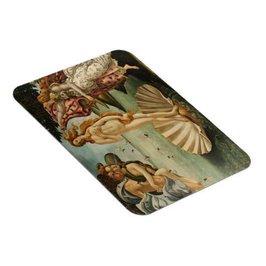 Sandro Botticelli - De geboorte van Venus Magneet (Rechterzijde)