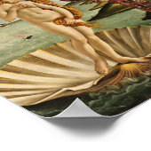 Sandro Botticelli - De geboorte van Venus Poster (Hoek)