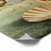 Sandro Botticelli - De geboorte van Venus Poster (Hoek)