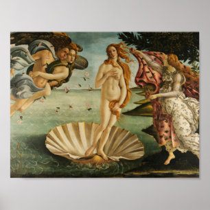 Sandro Botticelli - De geboorte van Venus Poster
