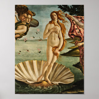 Sandro Botticelli - De geboorte van Venus Poster