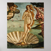Sandro Botticelli - De geboorte van Venus Poster (Voorkant)