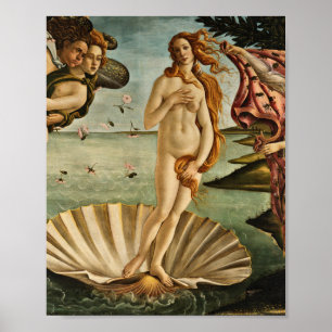 Sandro Botticelli - De geboorte van Venus Poster