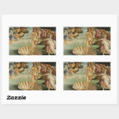 Sandro Botticelli - De geboorte van Venus Rechthoekige Sticker (Vel)