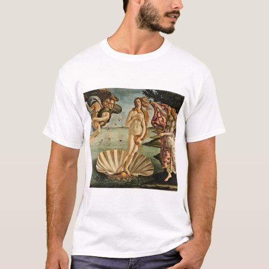 Sandro Botticelli - de geboorte van Venus T-shirt (Voorkant)