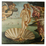 Sandro Botticelli - De geboorte van Venus Tegeltje<br><div class="desc">Sandro Botticelli - The Birth of Venus - 1483-1485 - tempera on panel</div>
