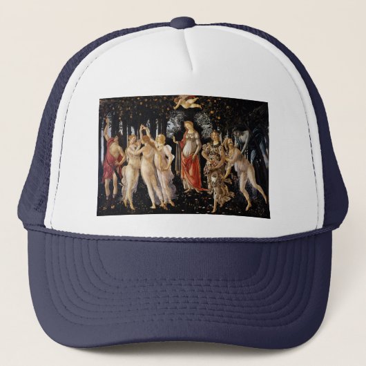 Sandro Botticelli - De Lente Trucker Pet (Voorkant)