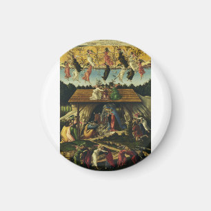 Sandro Botticelli - De Mystieke Geboorte - Fijne K Magneet