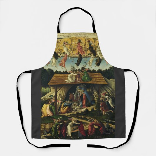 Sandro Botticelli - De Mystieke Geboorte - Fijne K Schort (Voorkant)