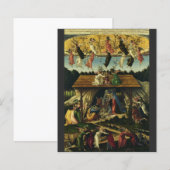 Sandro Botticelli - De Mystieke Geboorte – Schone (Voorkant / Achterkant)