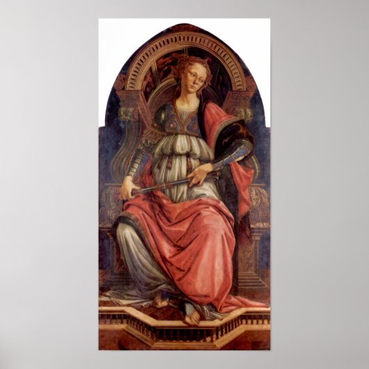 Sandro Botticelli-Fortitude Poster (Voorkant)