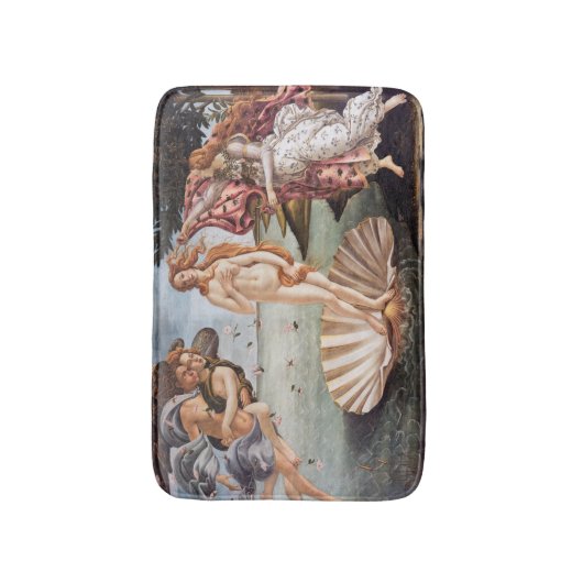 Sandro Botticelli - geboorte van Venus Badmat (Voorkant Verticaal)