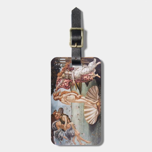 Sandro Botticelli - geboorte van Venus Bagagelabel (Voorkant verticaal)