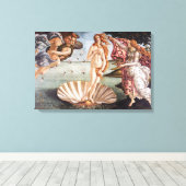 Sandro Botticelli - geboorte van Venus Canvas Afdruk (Insitu (Houten vloer))
