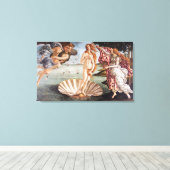Sandro Botticelli - geboorte van Venus Canvas Afdruk (Insitu (Houten vloer))
