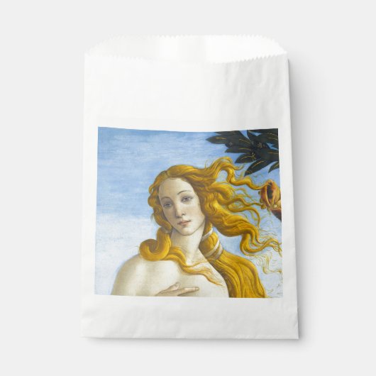 Sandro Botticelli - geboorte van Venus Close-up Bedankzakje (Voorkant)