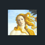 Sandro Botticelli - geboorte van Venus Close-up Canvas Afdruk<br><div class="desc">Geboorteplaats: Venus Close-up - Sandro Botticelli,  Tempera on Canvas,  1485</div>