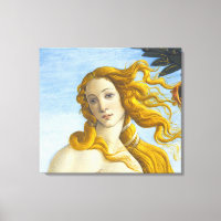 Sandro Botticelli - geboorte van Venus Close-up