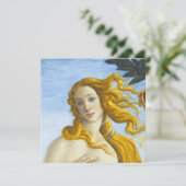 Sandro Botticelli - geboorte van Venus Close-up Kaart (Staand voorkant)