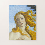 Sandro Botticelli - geboorte van Venus Close-up Legpuzzel<br><div class="desc">Geboorteplaats: Venus Close-up - Sandro Botticelli, Tempera on Canvas, 1485</div>