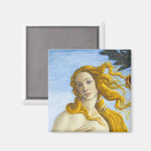 Sandro Botticelli - geboorte van Venus Close-up Magneet (Voorkant / Achterkant)