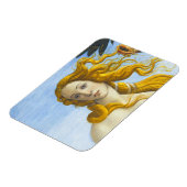 Sandro Botticelli - geboorte van Venus Close-up Magneet (Linkerzijde)