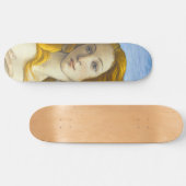 Sandro Botticelli - geboorte van Venus Close-up Persoonlijk Skateboard (Horizontaal)