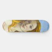 Sandro Botticelli - geboorte van Venus Close-up Persoonlijk Skateboard (Horizontaal)